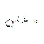 1-(Pyrrolidin-3-yl)-1H-pyrazole Hydrochloride