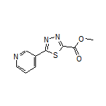 Methyl 5-(Pyridin-3-yl)-1,3,4-thiadiazole-2-carboxylate