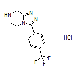 3-(4-(Trifluoromethyl)phenyl)-5,6,7,8-tetrahydro-[1,2,4]triazolo[4,3-a]pyrazine Hydrochloride