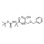 (R)-3-(Benzyloxy)-2-(2-(Boc-amino)-2-methylpropanamido)-2-methylpropanoic Acid