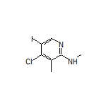 4-Chloro-5-iodo-N,3-dimethylpyridin-2-amine