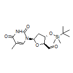 (2S,3S,5R)-3-[(tert-Butyldimethylsilyl)oxy]-5-(5-methyl-2,4-dioxo-3,4-dihydropyrimidin-1(2H)-yl)tetrahydrofuran-2-carbaldehyde