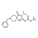 (Z)-8-Benzyl-2-(Boc-imino)-3-isopropyl-1,3,8-triazaspiro[4.5]decan-4-one