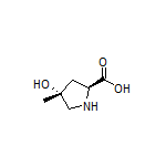 (2S,4R)-4-Hydroxy-4-methylpyrrolidine-2-carboxylic Acid