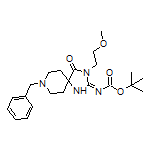 (Z)-8-Benzyl-2-(Boc-imino)-3-(2-methoxyethyl)-1,3,8-triazaspiro[4.5]decan-4-one