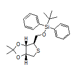 tert-Butyl[[(3aS,4R,6aR)-2,2-dimethyltetrahydrothieno[3,4-d][1,3]dioxol-4-yl]methoxy]diphenylsilane