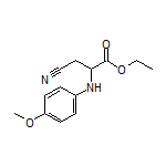 Ethyl 3-Cyano-2-[(4-methoxyphenyl)amino]propanoate