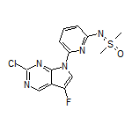 [[6-(2-Chloro-5-fluoro-7H-pyrrolo[2,3-d]pyrimidin-7-yl)-2-pyridyl]imino]dimethyl-l6-sulfanone