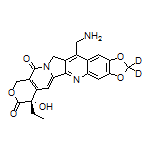 (S)-14-(Aminomethyl)-7-ethyl-7-hydroxy-10,13-dihydro-11H-[1,3]dioxolo[4,5-g]pyrano[3’,4’:6,7]indolizino[1,2-b]quinoline-8,11(7H)-dione-2,2-d2