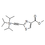 Methyl 2-[(Triisopropylsilyl)ethynyl]thiazole-4-carboxylate