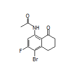 N-(4-Bromo-3-fluoro-8-oxo-5,6,7,8-tetrahydro-1-naphthyl)acetamide