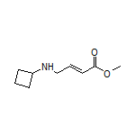 Methyl (E)-4-(Cyclobutylamino)-2-butenoate