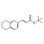 tert-Butyl (E)-3-(5,6,7,8-Tetrahydro-2-naphthyl)acrylate