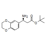 tert-Butyl (S)-3-Amino-3-(2,3-dihydrobenzo[b][1,4]dioxin-6-yl)propanoate