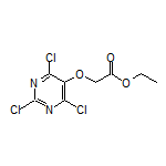 Ethyl 2-[(2,4,6-Trichloro-5-pyrimidinyl)oxy]acetate