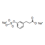 Sodium 3-(3-(Sulfonatooxy)phenyl)propanoate