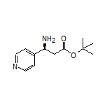tert-Butyl (S)-3-Amino-3-(4-pyridyl)propanoate