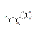 (S)-3-Amino-3-(benzo[d][1,3]dioxol-5-yl)propanoic Acid
