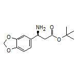 tert-Butyl (S)-3-Amino-3-(benzo[d][1,3]dioxol-5-yl)propanoate