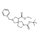 Ethyl 2-Benzyl-7-Boc-2,7-diazaspiro[4.4]nonane-4-carboxylate