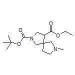 Ethyl 2-Boc-7-methyl-2,7-diazaspiro[4.4]nonane-4-carboxylate