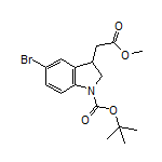 2-(1-Boc5-溴-3-吲哚啉基)乙酸甲酯