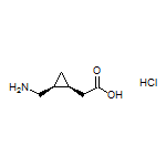2-((1S,2S)-2-(Aminomethyl)cyclopropyl)acetic Acid Hydrochloride