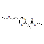 (E)-2-[5-(2-乙氧基乙烯基)-2-嘧啶基]-2-甲基丙酸乙酯