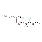 2-[5-(2-羟基乙基)-2-嘧啶基]-2-甲基丙酸乙酯