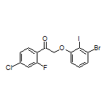 2-(3-溴-2-碘苯氧基)-1-(4-氯-2-氟苯基)-1-乙酮