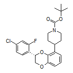 (S)-1-Boc-4-[3-(4-氯-2-氟苯基)-2,3-二氢苯并[b][1,4]二噁英-5-基]哌啶
