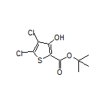 4,5-二氯-3-羟基噻吩-2-甲酸叔丁酯