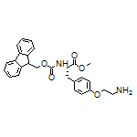 (S)-3-[4-(2-氨基乙氧基)苯基]-2-(Fmoc-氨基)丙酸甲酯
