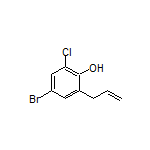 2-烯丙基-4-溴-6-氯苯酚