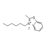 3-己基-2-甲基苯并噻唑-3-鎓碘化物