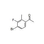 1-(4-Bromo-3-fluoro-2-methylphenyl)ethan-1-one