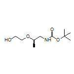 (R)-2-((1-(Boc-amino)propan-2-yl)oxy)ethanol