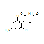 3-(4-Amino-2,6-dichlorophenyl)piperidine-2,6-dione