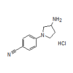 4-(3-氨基吡咯烷-1-基)苯腈盐酸盐