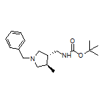 tert-Butyl trans-(((3S,4R)-1-Benzyl-4-methylpyrrolidin-3-yl)methyl)carbamate