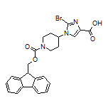 2-溴-1-(1-Fmoc-哌啶-4-基)-1H-咪唑-4-甲酸