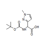 2-(Boc-氨基)-2-(1-甲基-1H-吡唑-3-基)乙酸