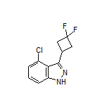 4-氯-3-(3,3-二氟环丁基)-1H-吲唑