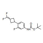 N-Boc-4-(3-(二氟亚甲基)环丁基)-3-氟苯胺