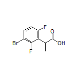 2-(3-溴-2,6-二氟苯基)丙酸
