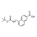 5-((Boc-氨基)甲基)-2-萘甲酸