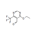 4-乙氧基-6-(三氟甲基)嘧啶-5-甲醛