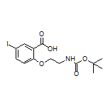 2-(2-(Boc-氨基)乙氧基)-5-碘苯甲酸