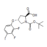 (2S,4R)-1-Boc-4-(2,3-二氟-4-碘苯氧基)吡咯烷-2-甲酸