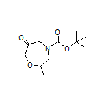 4-Boc-2-甲基-1,4-氧氮杂环庚烷-6-酮